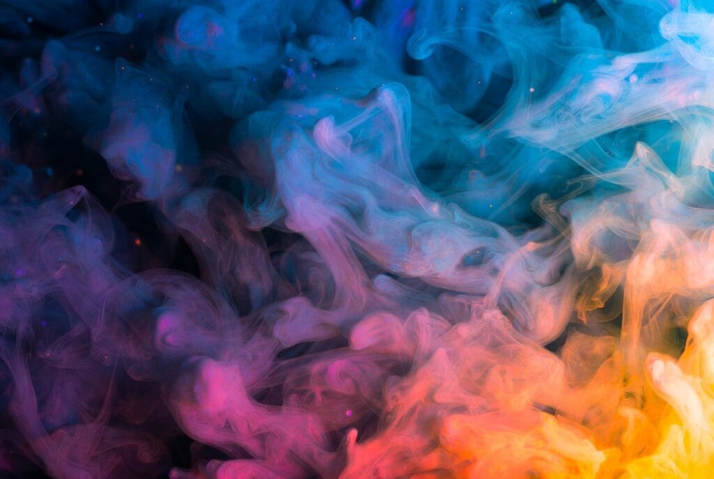 aesthetic smoke wallpaper beautifull colors