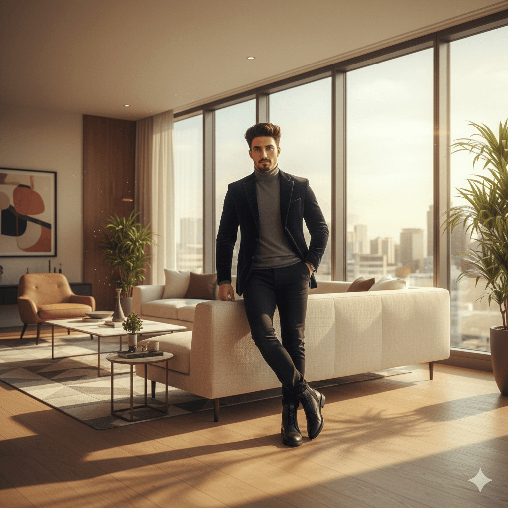 Indoor Luxury House – Relaxed Rich Vibe