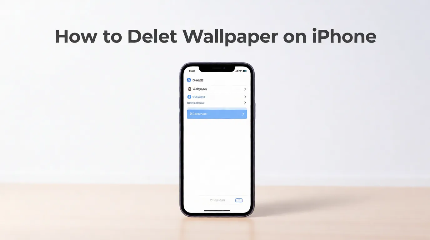 How to Delete Wallpaper on iPhone (A Simple, Stress-Free Guide)