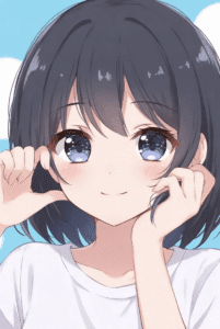 a cute anime girl wallpaper