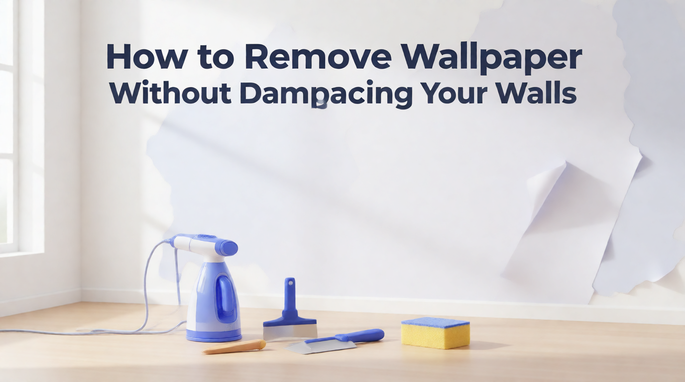 How to Remove Wallpaper Without Damaging Your Walls