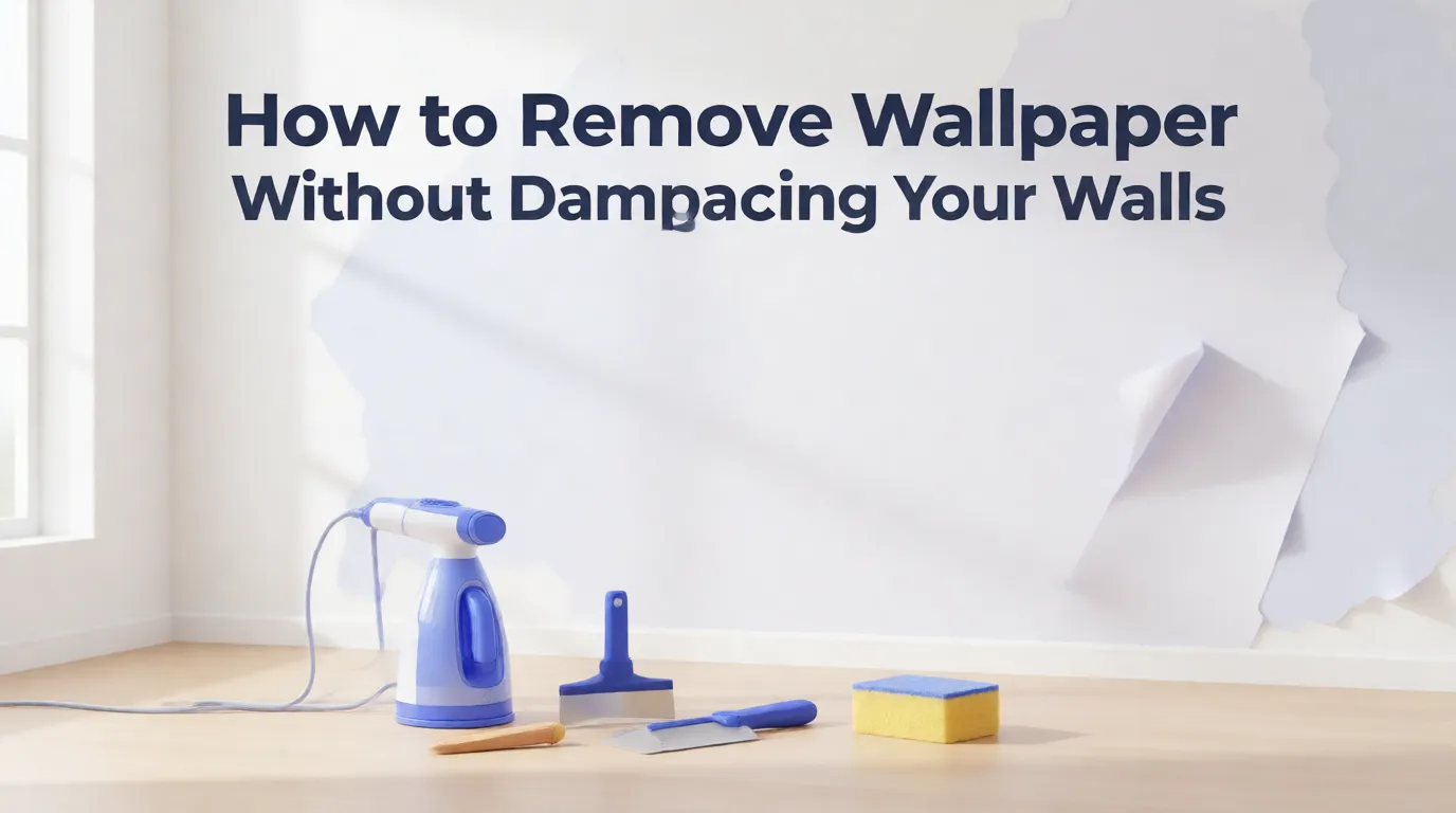 How to Remove Wallpaper Without Damaging Your Walls