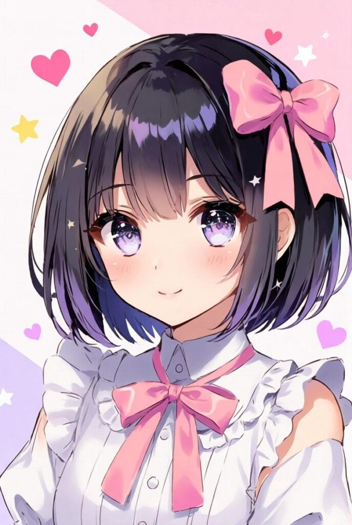 kawaii cute girl wallpaper