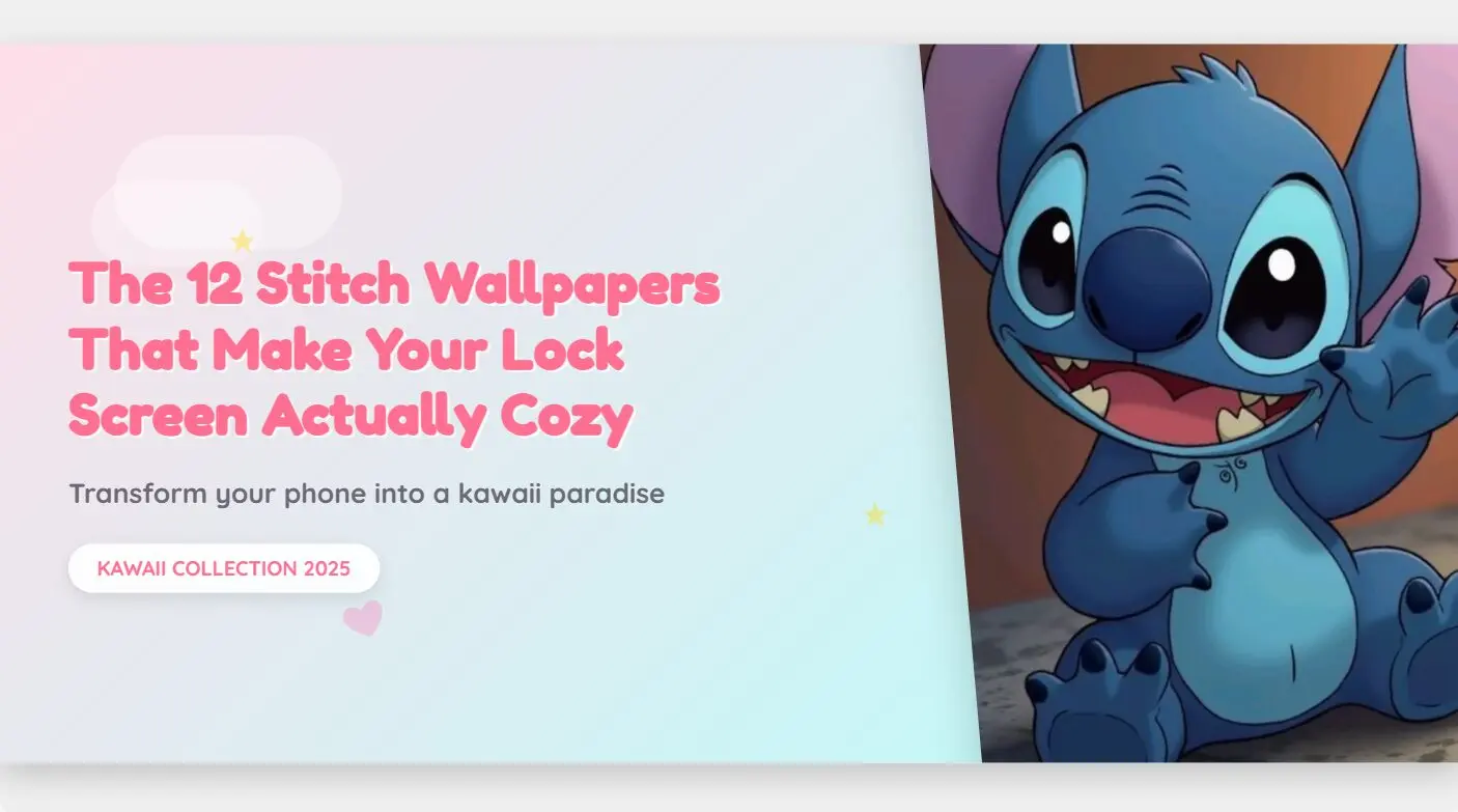 The 12 Best Stitch Lock Screen Wallpapers for Your Phone