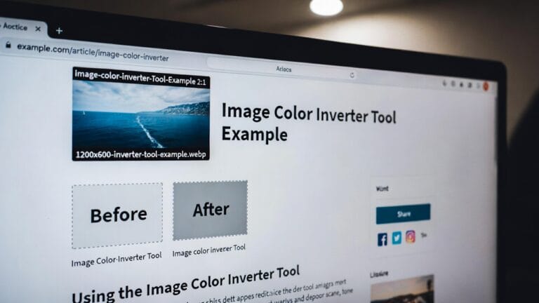thumbnail image for Advanced Image Color Inversion Techniques the tool techniques is explained