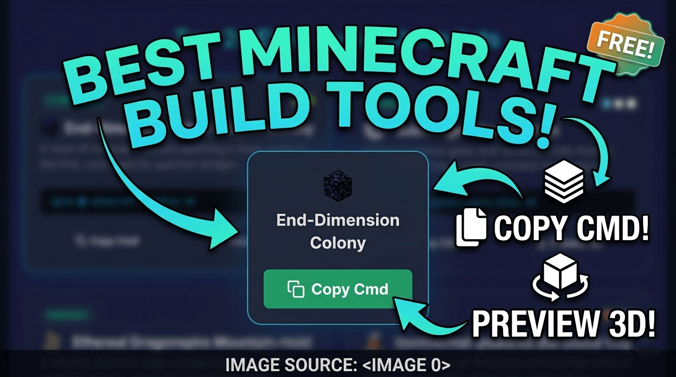 Minecraft build generator 20 blueprints