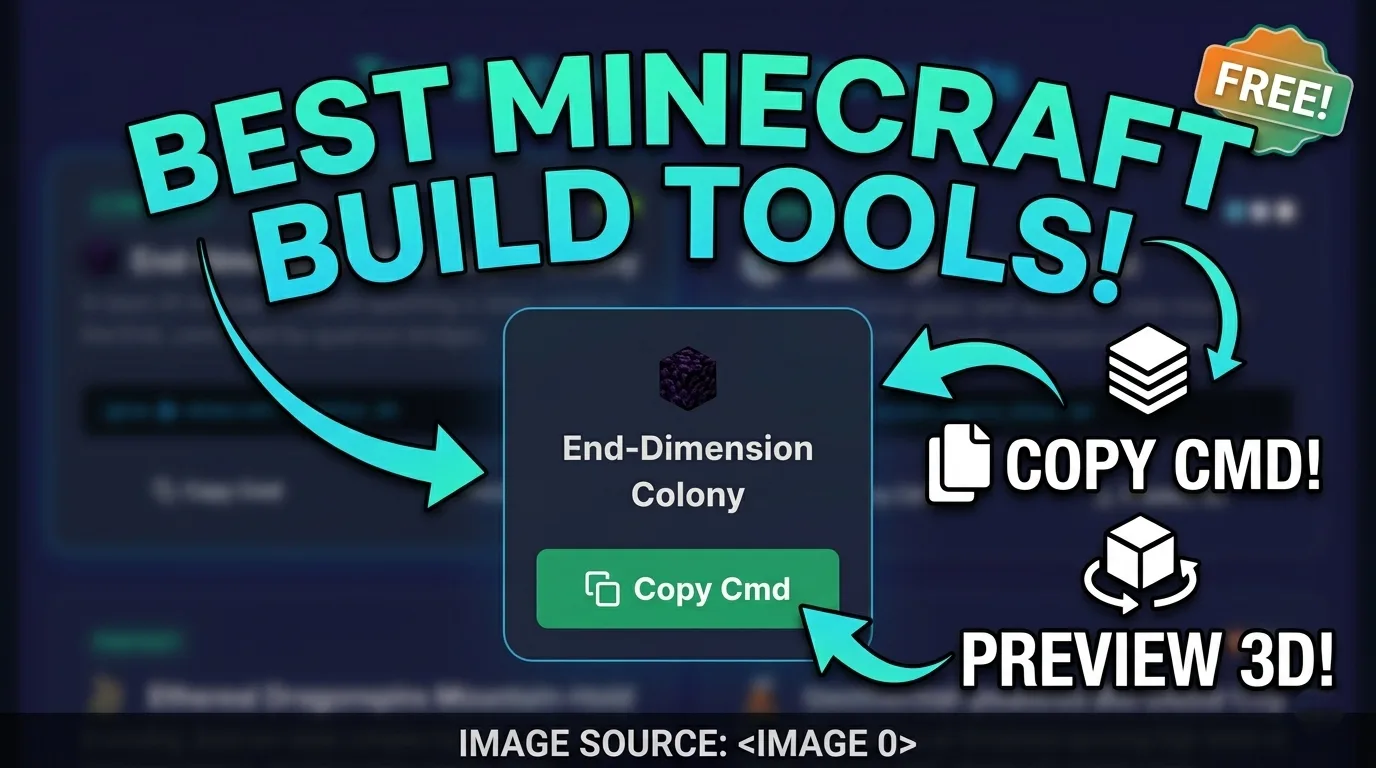 Minecraft build generator 20 blueprints